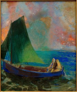La barca de Odilon Redon